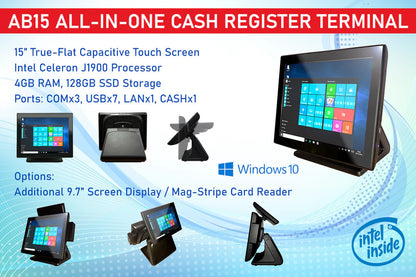 Best POS Monitor - AB15 All-in-One POS Terminal