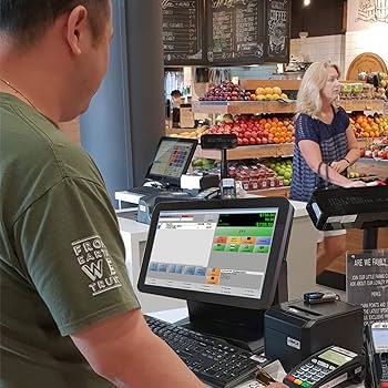 Best POS Monitor and Cash Register - Single Screen AW9 ASSUR POS System